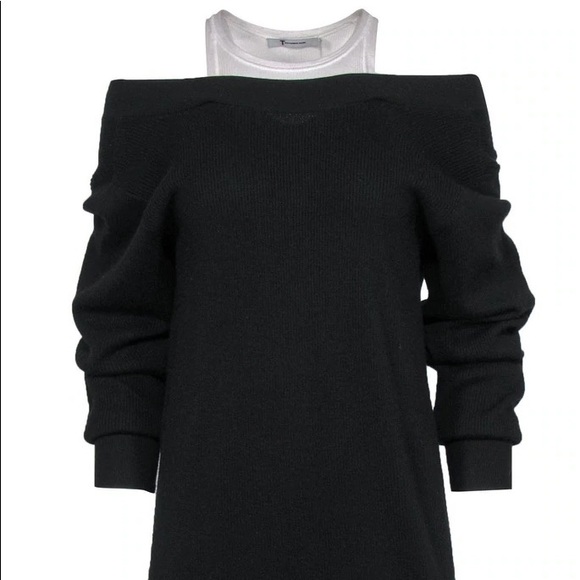 Alexander Wang Layered midi dress wool - Picture 5 of 5